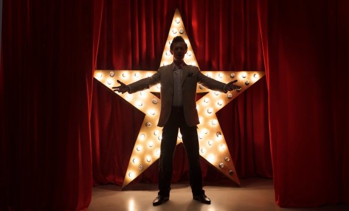 Actor on stage