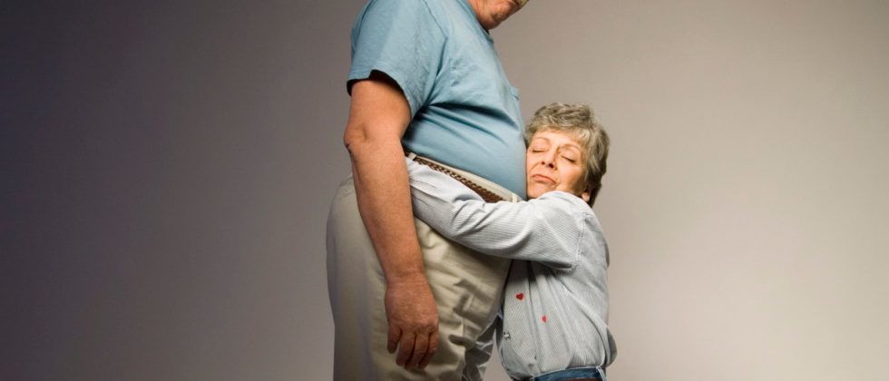 Tall man, short woman