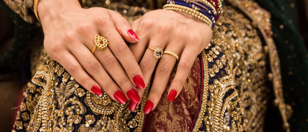 eHarmony muslim bride's hands